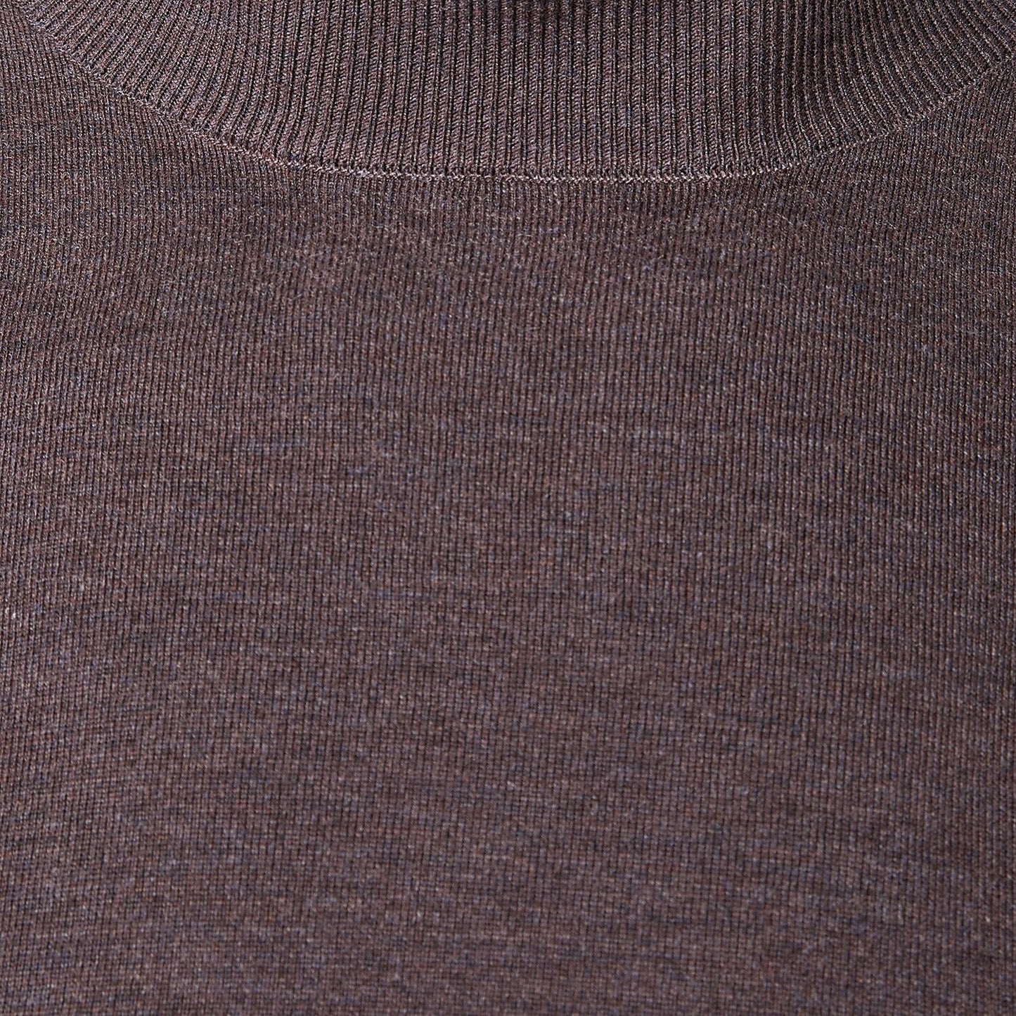 Premium Wool Blend Mock Neck Tee