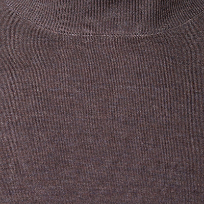 Premium Wool Blend Mock Neck Tee