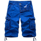 Drawcord-Hem Cargo Shorts