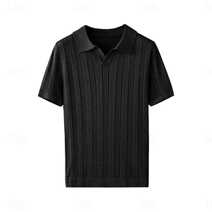 Classic Fit Business Casual Polo Shirt