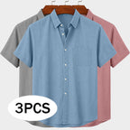 Washed Short-Sleeve Shirt