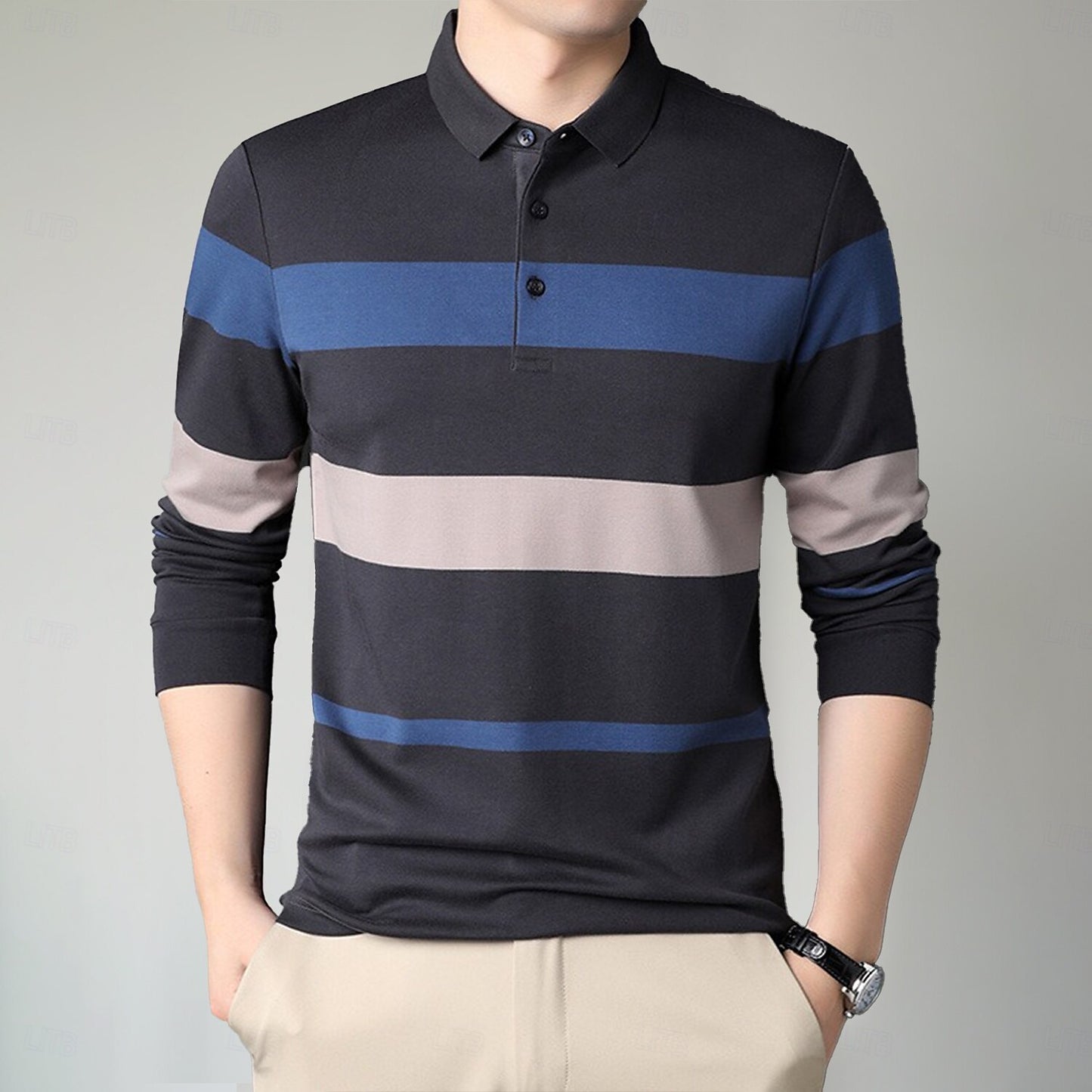 Casual Stretch Rugby Polo