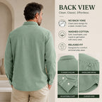 Long-Sleeve Denim Shirt
