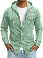 Garment-Dyed Long-Sleeve Shirt