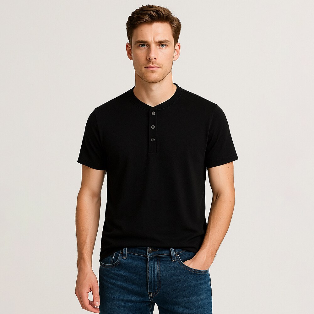 Sorona Blend Henley T-Shirt