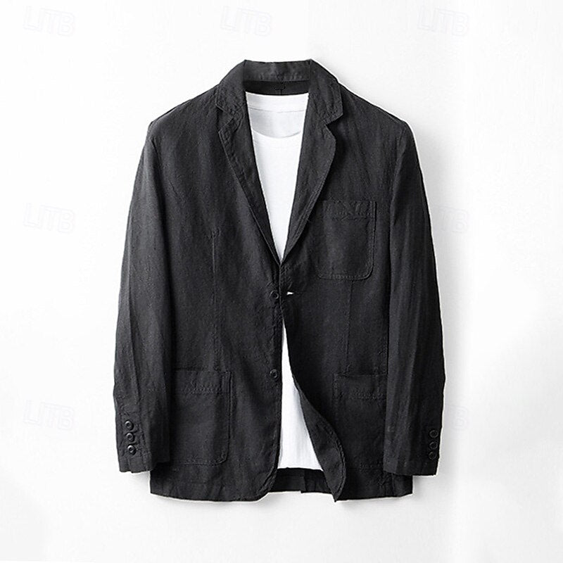 Classic 100% Linen Blazer