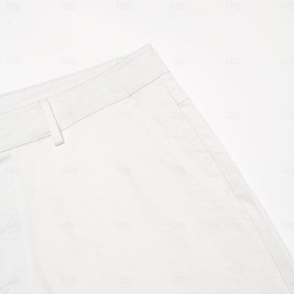 Cotton Pocket Formal Shorts - oukumen