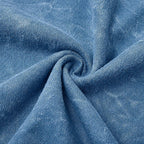 Acid-Wash Zip-Pocket Polo Shirt