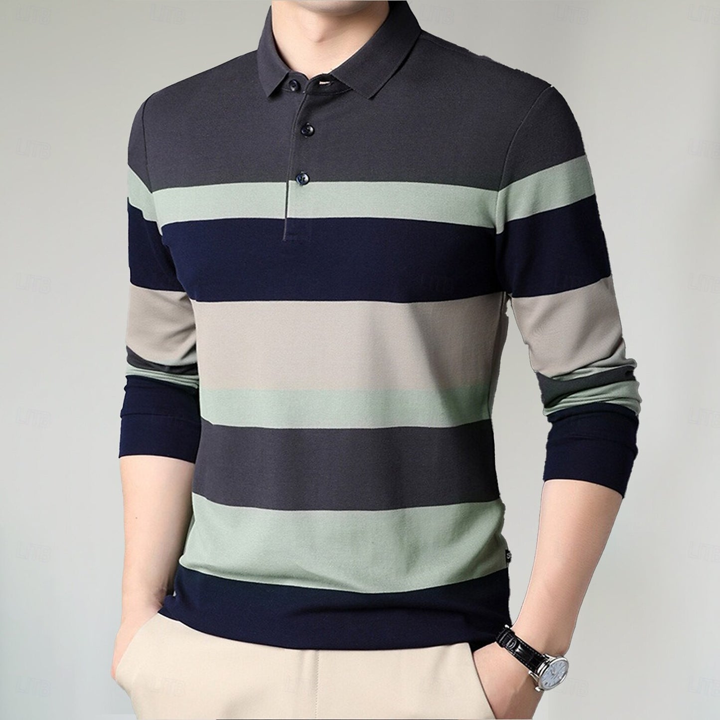 Casual Stretch Rugby Polo