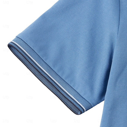 Silk-Cotton Refined Polo - oukumen