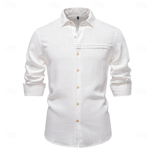 Classic Soft Cotton Button-Up Shirt