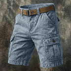 Acid-Wash Cargo Shorts