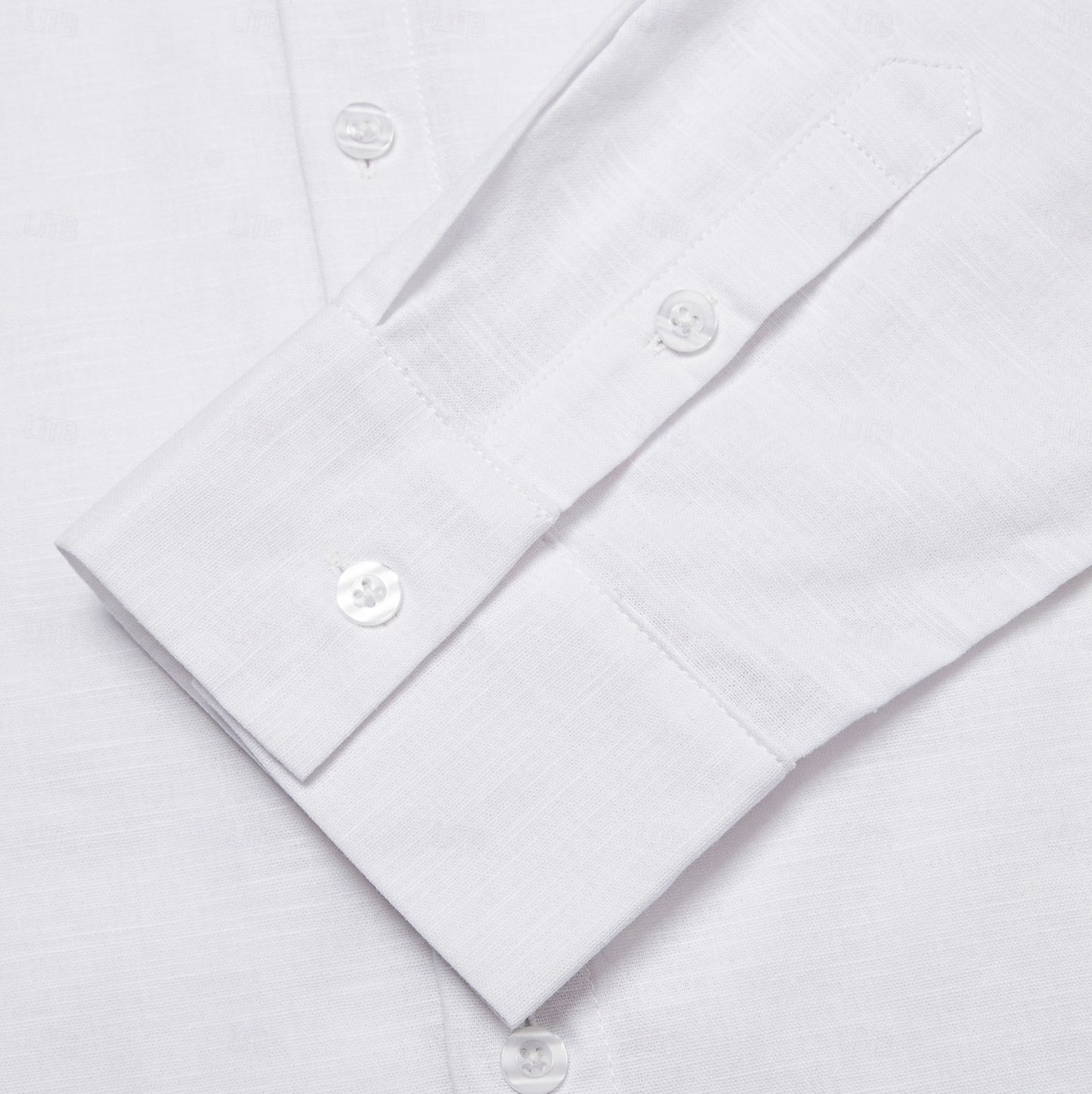 Cotton Linen Solid Color Shirt - oukumen