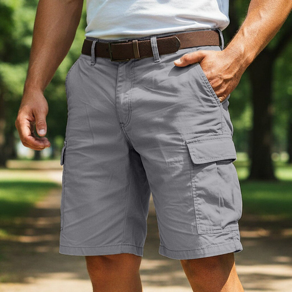 Straight-Leg Cargo Shorts
