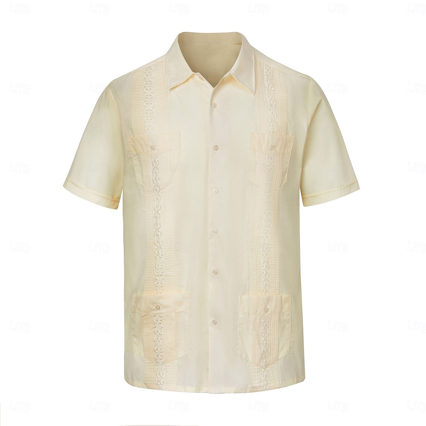 Classic Guayabera Cotton Shirt