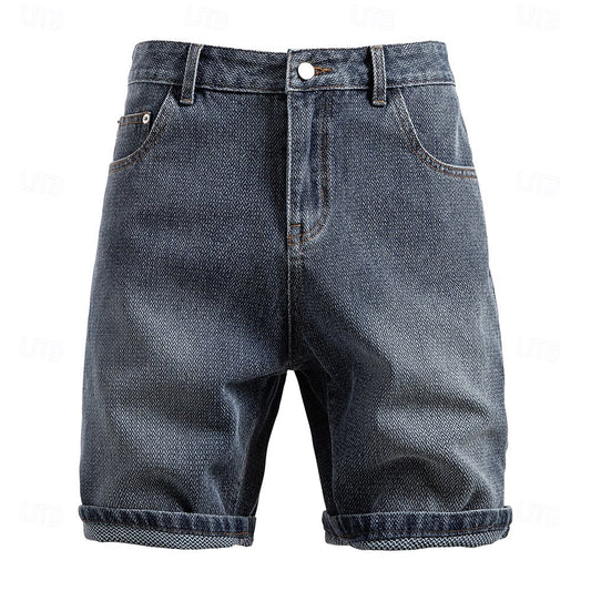 Knielange Jeansshorts