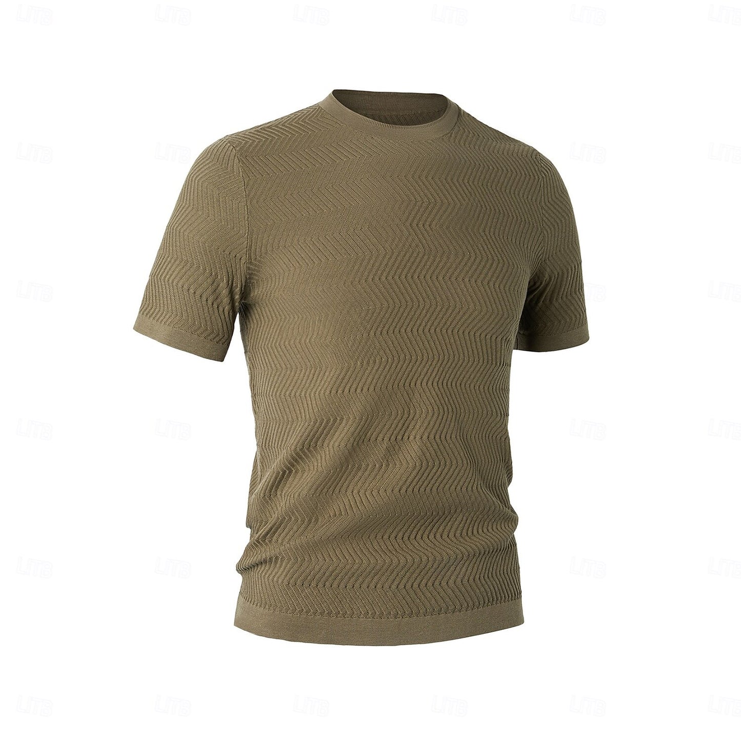 Cotton-Linen-Silk Luxury Stretch Tee