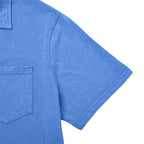 Acid-Wash Pocket Polo Shirt