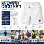 Waffle Drawstring Shorts
