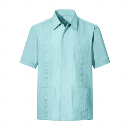 Classic Guayabera Cotton Shirt