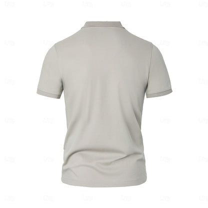 Cotton Linen Classic Fit Polo