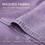 Garment-Dyed Stand-Collar Shirt