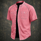 Washed Short-Sleeve Shirt