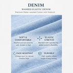 Acid-Wash Short-Sleeve Polo Shirt