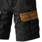 Color-Block Cargo Shorts