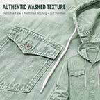 Garment-Dyed Long-Sleeve Shirt
