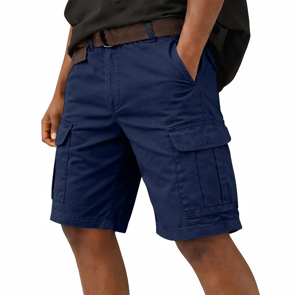 Multi-Pocket Cargo Shorts