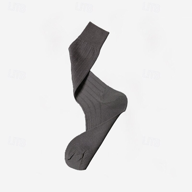 1 Pair Socks Black Red Color - oukumen