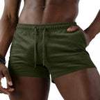 Drawstring Corduroy Shorts
