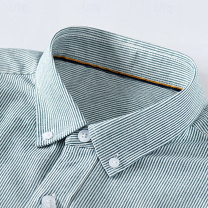 Premium Long Sleeve Oxford Shirt