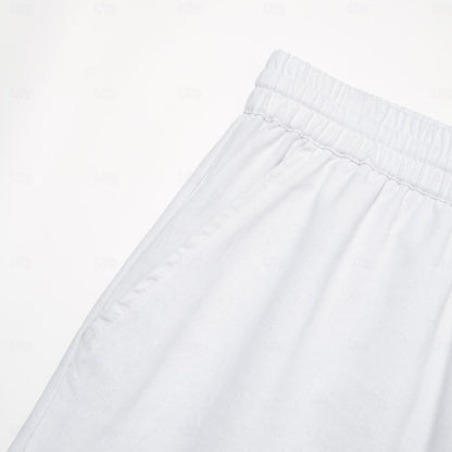 Linen Summer Shorts - oukumen