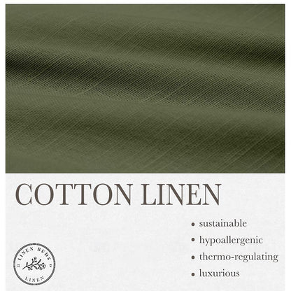 Linen Cotton Cuban Collar Casual Shirt - oukumen