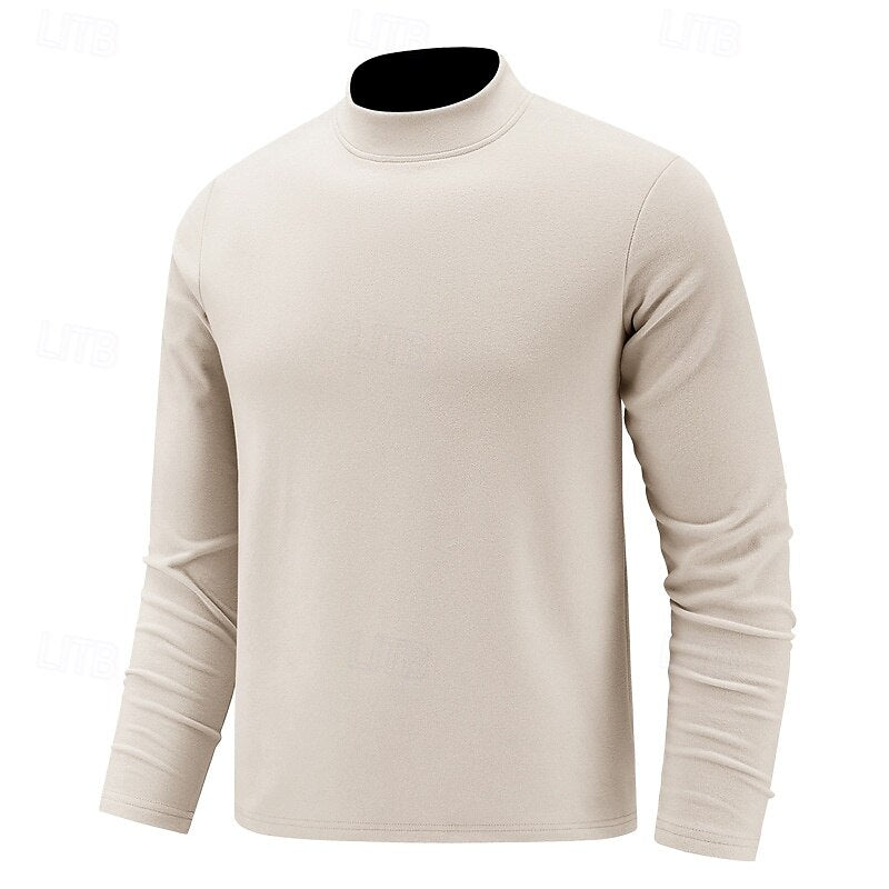 Multifunctional Long Sleeve Quick Dry Standing Collar T-Shirt