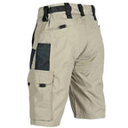 Color-Block Cargo Shorts