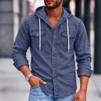 Garment-Dyed Long-Sleeve Shirt