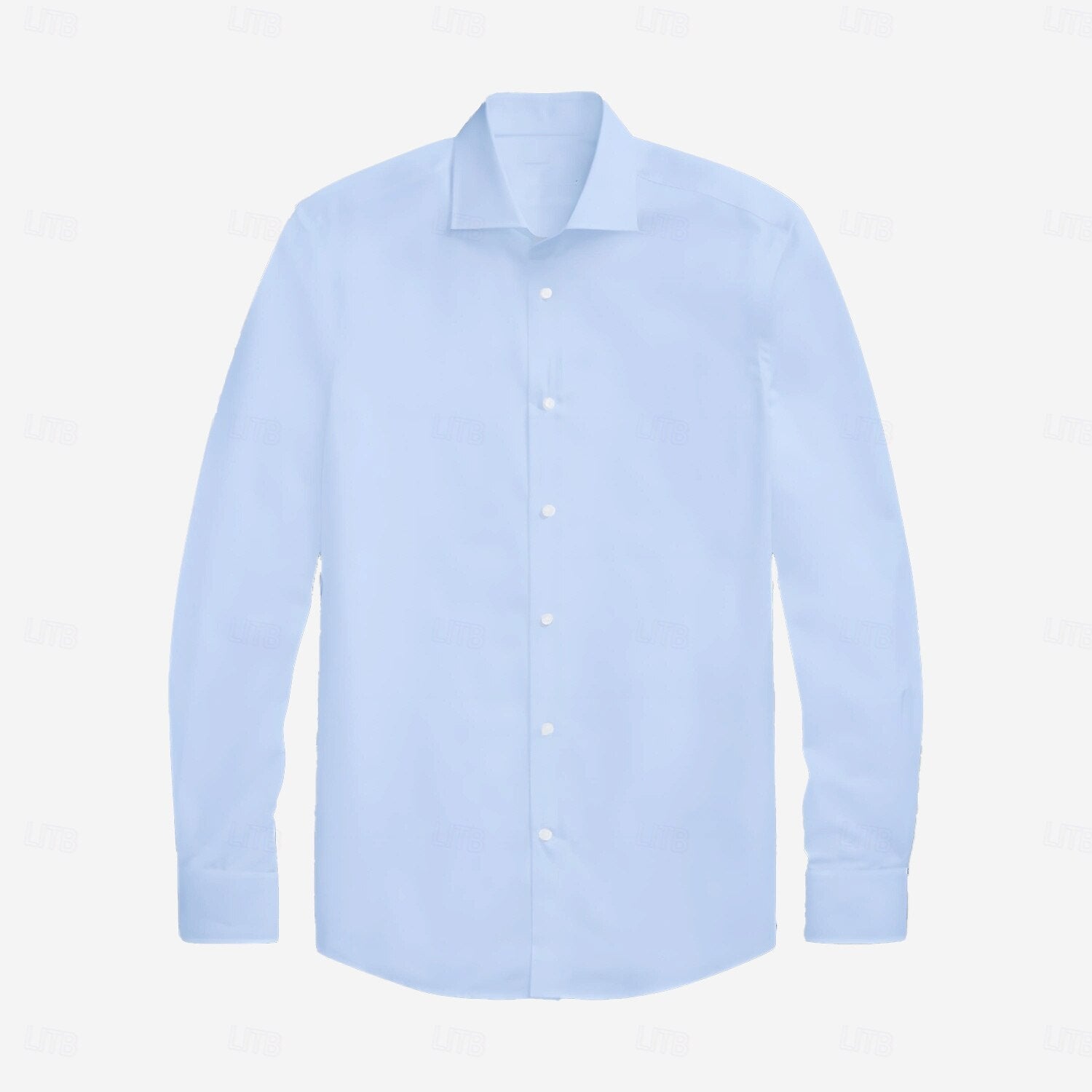 Dress Shirt Button Up Long Sleeve Shirt - oukumen