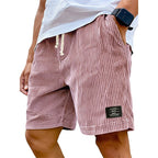 Patch-Pocket Corduroy Shorts
