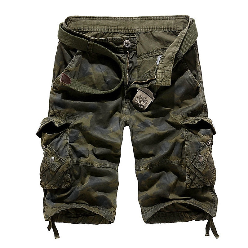 Camouflage Cargo Shorts