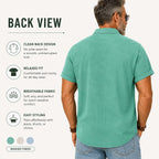 Short-Sleeve Denim Shirt