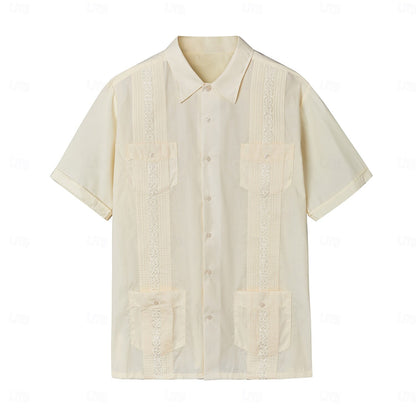 Classic Guayabera Cotton Shirt