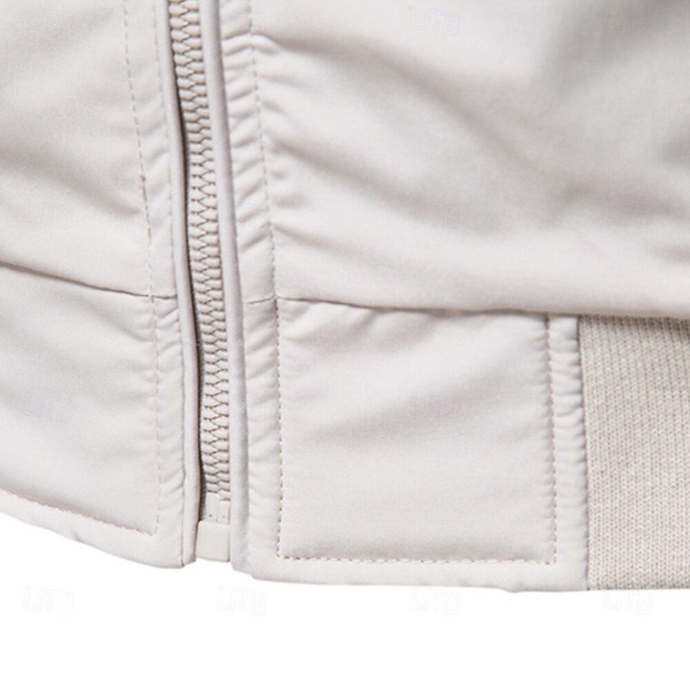 Windproof Zipper Lightweight Jacket - oukumen