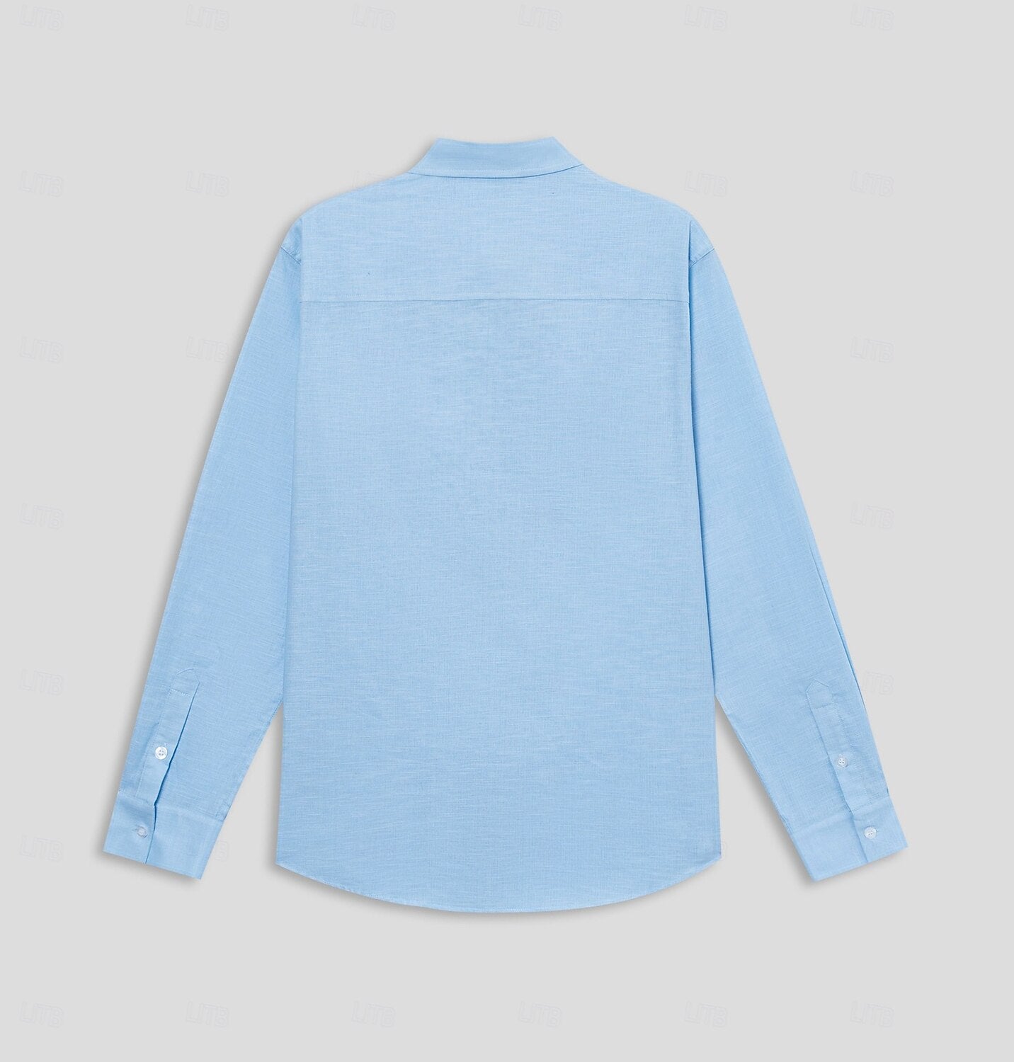 Cotton Linen Vacation Long Sleeve Shirt - oukumen