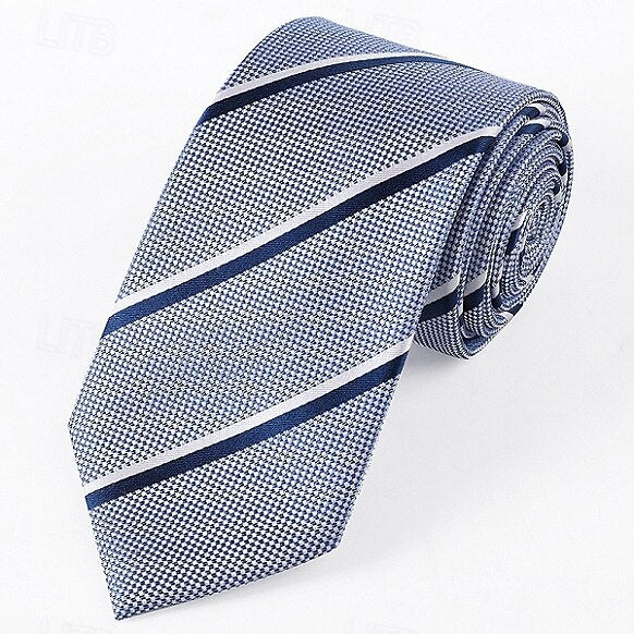 100% Silk Embroidered Ties - oukumen