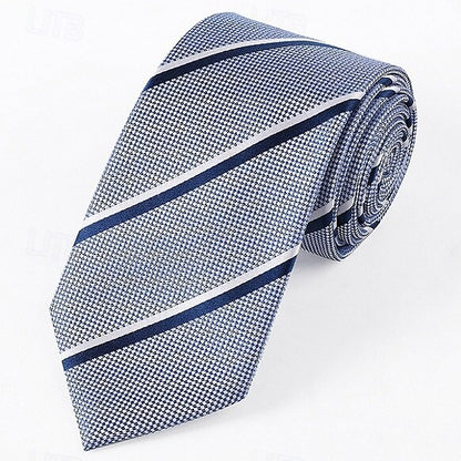 100% Silk Embroidered Ties - oukumen