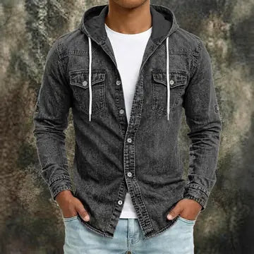Garment-Dyed Long-Sleeve Shirt