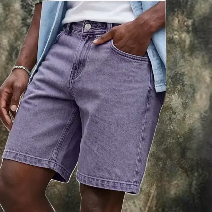 Acid-Wash Shorts